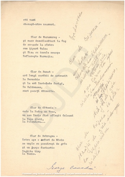 M-1251-3 - Poezii. GEORGE COANDĂ